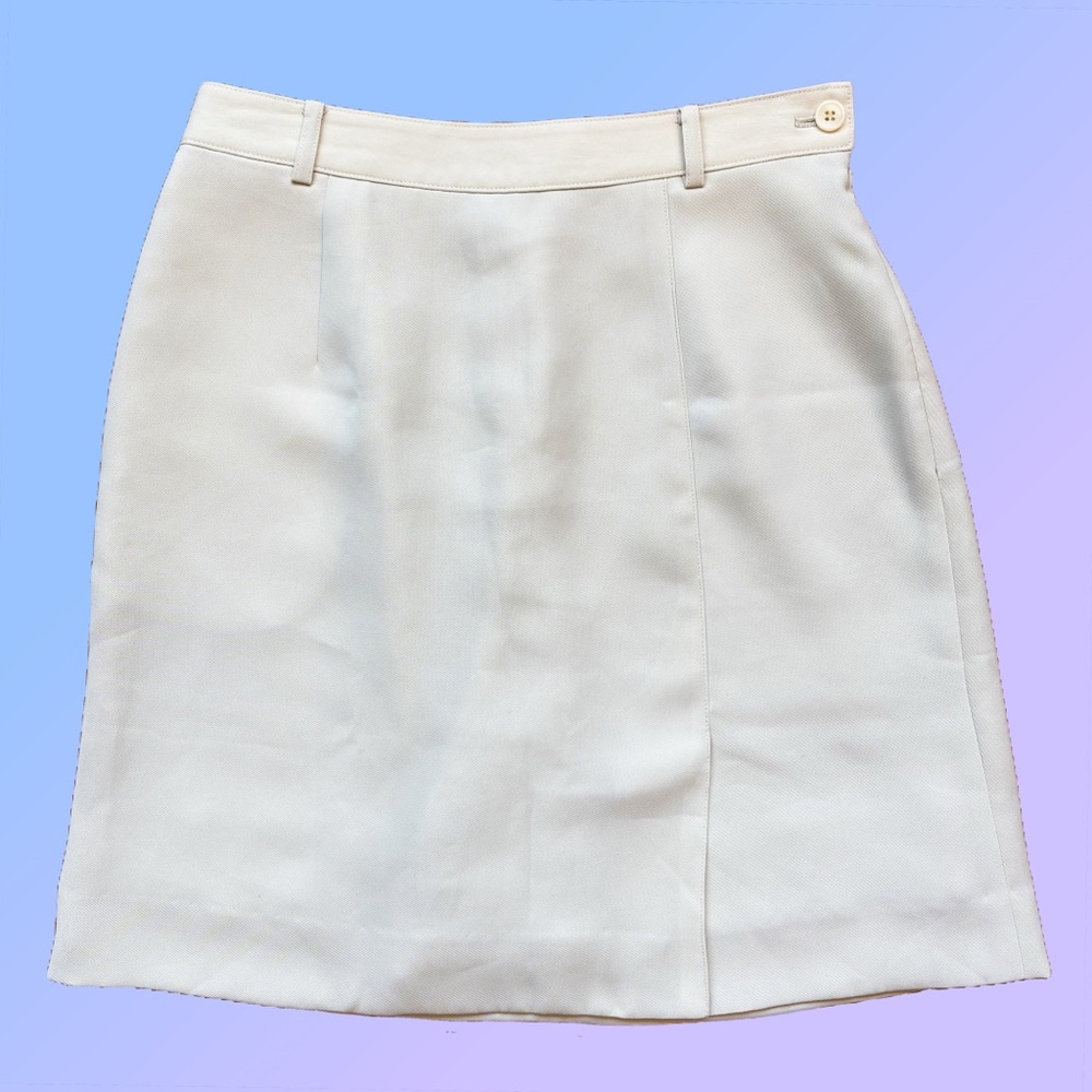 Vintage Astra cream preppy sport skort size 2